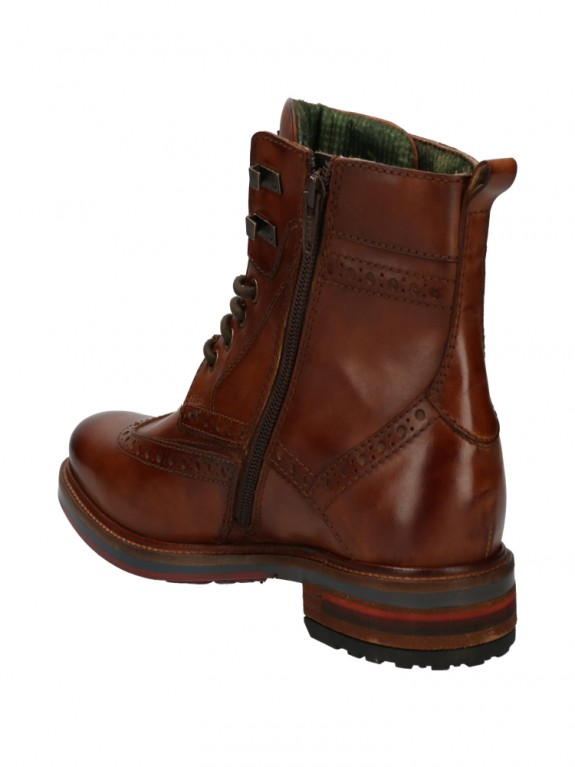 bugatti men's brown leather boots