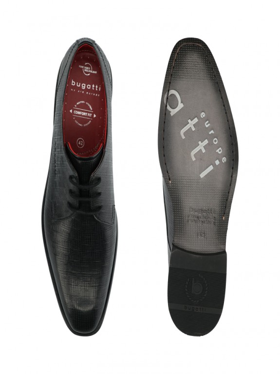 bugatti black shoes