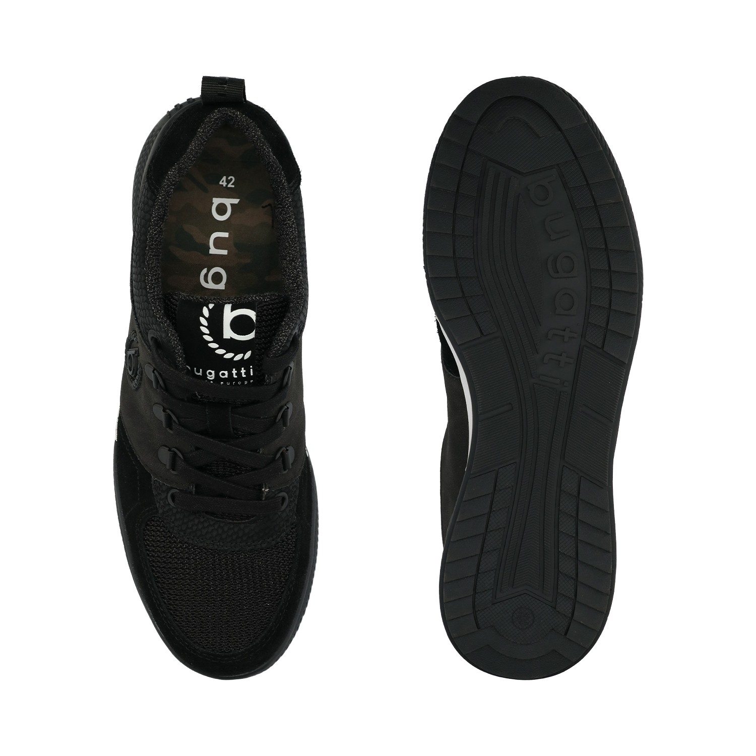 bugatti mens shoes black
