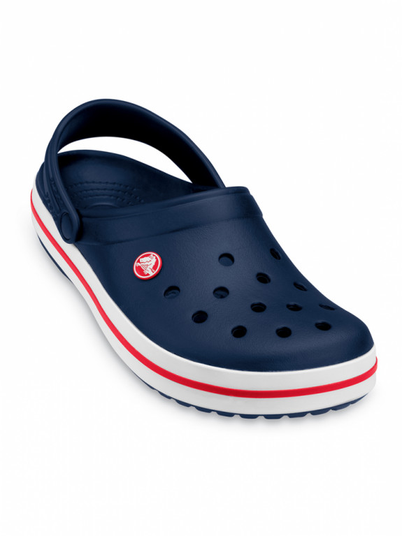 navy blue mens crocs